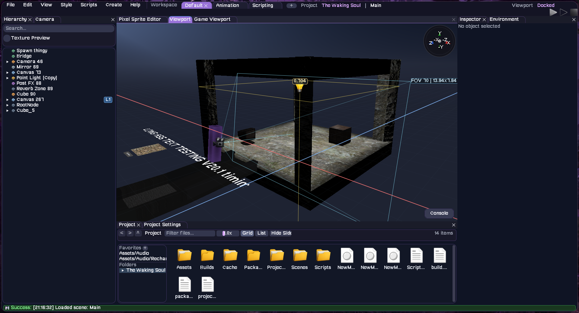 Modularity Engine - 3D Scene View