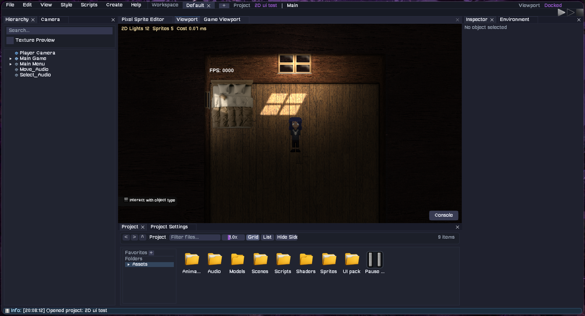 Modularity Engine - 2D Game Editor